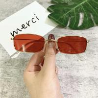 Gafas De Sol Oval UV400 Unisex Retro Pequeño Marco Moda Protección Sol Verano Diseño Vintage Gafas De Protección Diaria - details 2