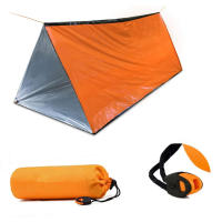 Carpa De Primeros Auxilios Portátil Para 2 Personas Impermeable Y Antigolpes Con Manta Mylar Ideal Para Camping - details 1