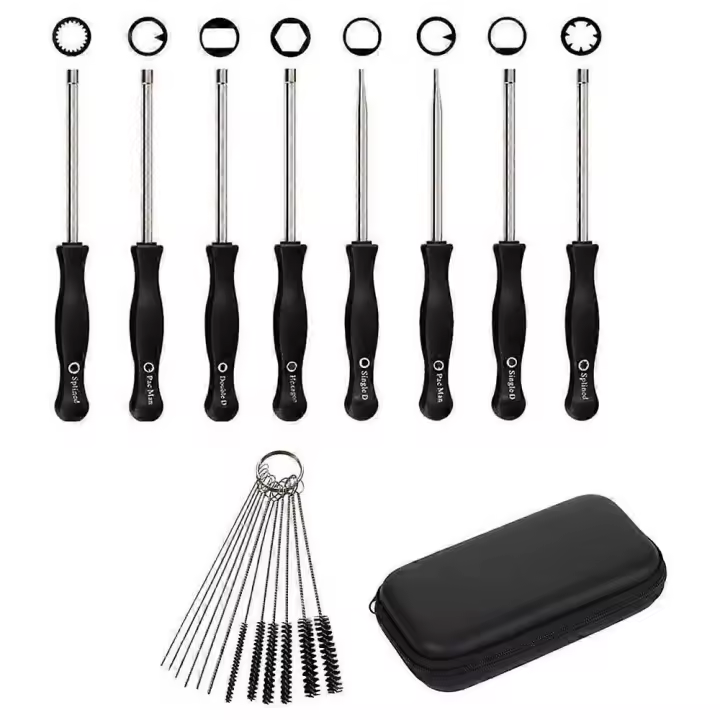 2 Cycle Carburetor Adjustment Tools fit Zama Stihl Chainsaw Stil Ryobi Homelite Poulan Carb,SET of 8 - 1