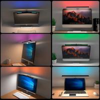Lámpara De Escritorio LED Curva 40cm Luz De Pantalla Para Trabajo Estudio Juego Habitación RGB Ambiente De Fondo Moderna - details 12