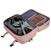 Bolsa de viaje expandible de gran capacidad con varios colores disponibles para computadora portátil de viaje, mochipa para Pareja with Carga USB para helbres y Mujeres. - details 41