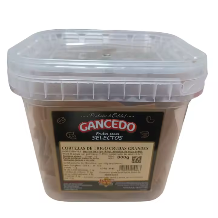 Corteza de Trigo Para Freír | Tamaño Gigante | Tarro Reutilizable 800g - 1