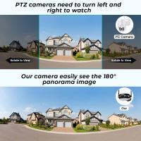 Cámara IP BESDER 8MP Wifi 4K 180 Panorámica Al Aire Libre Con Audio Bidireccional CCTV Inalámbrico IR Vigilancia Doméstica - details 6