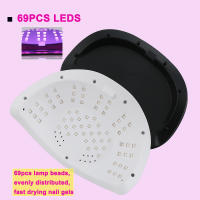 Secador De Uñas Grande Con 69 Leds UV Para Polvos De Gel Doble Mano Máquina De Manicura Equipo De Arte De Uñas De Alta Potencia - details 3