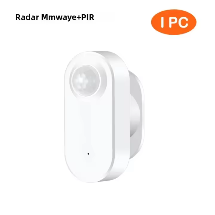 Sensor De Movimiento Y Presencia Humana Tuya Zigbee Con Detección PIR Y Luz Medidor Operado Por Batería Soporte Zigbee2mqtt Assistant Para El Hogar - 1