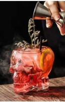 Taza De Té De Cristal Transparente Con Cabeza De Esqueleto Para Halloween Para Café Vino Cerveza Y Bebidas En Casa Bar Y Club - details 5