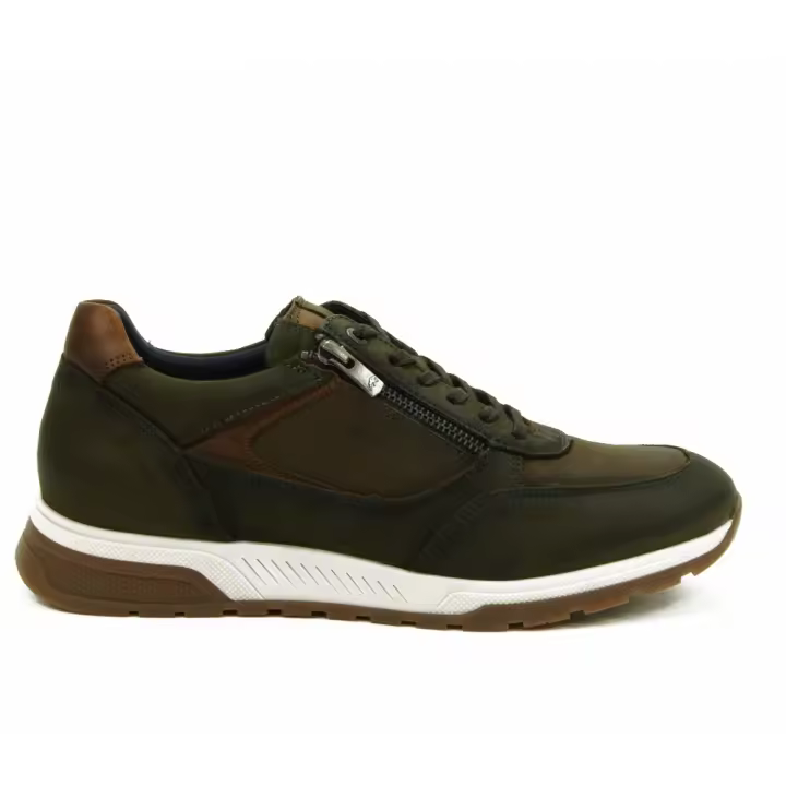 Fluchos mod. 1603 zapato sport para hombre en engrasado, cremallera - 1