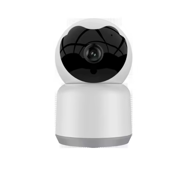 Cámara de Vigilancia WiFi para interiores, Cámara inalámbrica 360 ° 3MP para Bebé/Mascota/Hogar, detección de Movimiento humano AI, Visión Nocturna, Audio bidireccional, Conectado teléfono inteligente, Remote on - 1
