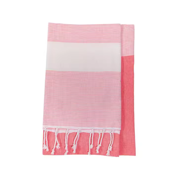 SUN & SURF Fouta de Playa Doble 100% Algodón 160x200 cm - Toalla Ligera y Versátil - 1