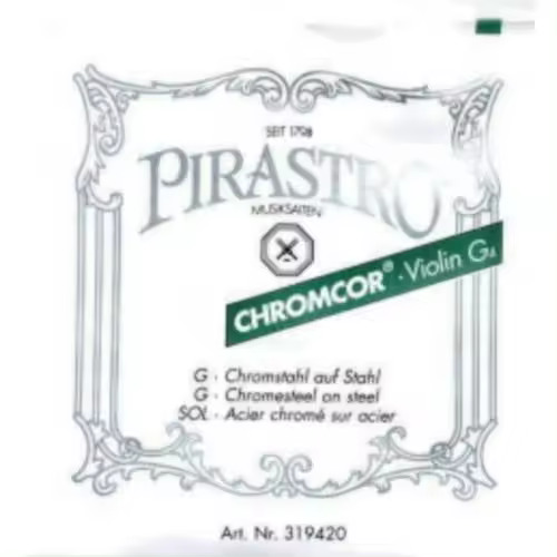 CUERDA VIOLIN-Pirastro (Chromcor 319440) (Cromo) 4ª Medium Violin 3/4 y 1/2 - 1
