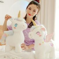 Muñeco De Peluche Unicornio Estelar Para Niños Grande Muñeco De Arco Iris Unicornio Suave Relleno De Algodón PP Adecuado Para Todas Las Edades - details 1