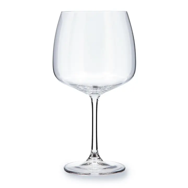 BOHEMIA BELIA Caja 6 Copas Combinado Cristalin 70CL Transparente Brillo Fabricado en República Checa Ecológico - 1