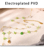 Collar de Piedra de la clavícula pulsera de Arce Hecho A Mano DE LA Cadena de estil ins conjunto de las mujeres - details 8