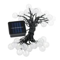 Lámparas De Bolitas Solares Para Exterior Cadena De Luces Impermeables Agua Cristal Navidad Fiesta De Jardín Decoración De Vacaciones - details 2
