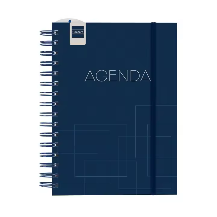 Finocam - Agenda Institut Curso 2025 2026 Blue Septiembre 2025- Agosto 2026 (12 meses) Catalán - 1