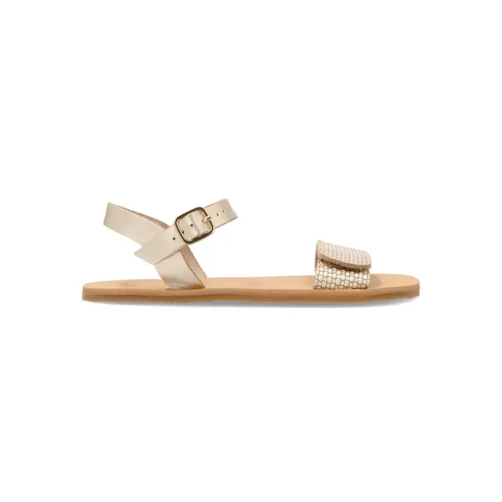 VIVANT Sandalia barefoot metalizada mujer - 1