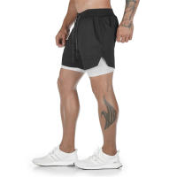 Shorts De Correr Para Hombre Verano 2024 2 En 1 Deportivos De Entrenamiento Secado Rápido Pantalones De Gimnasio - details 31