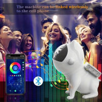 Proyector De Estrellas Luz Galáctica Para Dormitorio Proyector De Espacio Perro Para Niños Y Adultos Decoración De Techo Para Fiestas Y Navidad - details 7