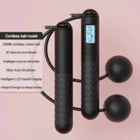 Cuerda De Saltar Con Contador De Pantalla LCD Contadora De Saltos De Fitness Equipo Deportivo De Entrenamiento PVC Cuerda De Acero Para Ejercicio - details 4