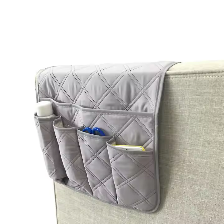 Apoyabrazos organizador TV remoto titular 5 bolsillo Caddy para sofá silla reclinable # d115416 - 1