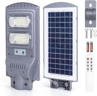 Farola solar exterior con sensor de movimiento, mando a distancia, 100W luz blanca. Foco solar LED para exterior con temporizador, impermeable protección IP65. No incluye soporte - details 1
