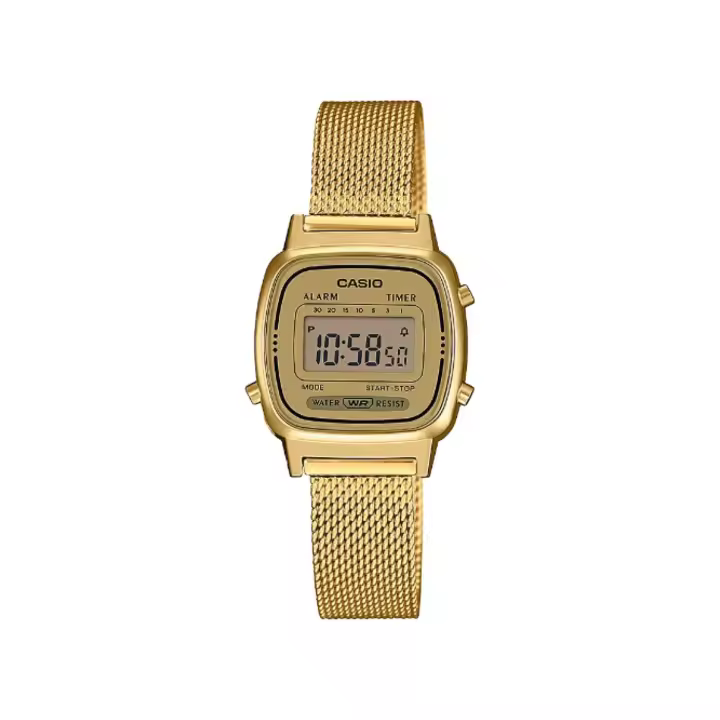 Reloj Casio Mujer Vintage Dorado LA670WEMY-9EF - 1