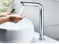Grifo De Baño Sensor ELLEN ELS8870 Cromado Montado En Plataforma Automático Mezclador De Agua Alto Grifo De Fregadero - details 17