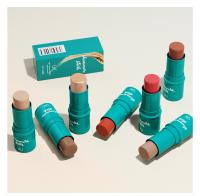 Barra de Contour e Iluminación QIC Multifunction-Bronzer, Corrector y Rubor 3 en 1, 7 Tonos Adaptables, Textura Cremosa y Duradera 48h - details 12