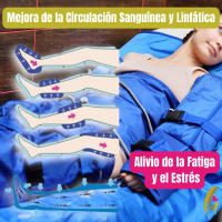 MISTIK  Máquina de Presoterapia Profesional Botas de Masaje Linfático Piernas Abdomen y Brazos Tratamiento de Celulitis Circulación Desintoxicación en Estética y Belleza Equipo Anticelulitico Complemento Cavitacion Radiofrecuencia Mistik Beauty Madrid - details 3