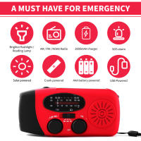 Radio De Mano Con LED Y Alerta Del Tiempo NOAA AM/FM Radio Dinamó Para Emergencias Y Camping - details 3