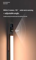 Luz LED Sensor De Movimiento Barra De Luz Lámpara De Escritorio Recargable Tipo C Luz De Armario Para Cocina Display Digital Luz Nocturna - details 4