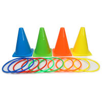 Juego De Barricadas De Fútbol Con Bucket De Señal 18cm Durables Y Anticaídas Material Protector Medio Ambiente Para Entrenamiento - details 2