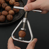 1PC Abremanos Manual De Acero Inoxidable Máquina Para Desgranar Nueces Herramienta De Cocina Adecuada Para Macadamias Y Walnuts - details 0