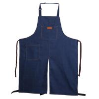 Delantal De Denim Con Pierna Dividida Pottery Para Modelar Cerámica Y Jardín Lavable Cómodo Transpirable Antisudor Unisex - details 4