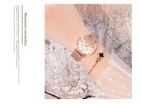 Reloj De Cuarzo Para Mujer Hannah Martin Diseño Original Con Mariposa 3D En Oro Rosa Cuerda De Acero Inoxidable Resistente Al Agua Y Al Choque - details 25