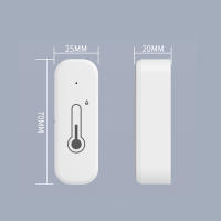 Sensor De Temperatura Y Humedad WiFi Control Remoto Por Tuya APP Notificaciones Móvil Compartir Dispositivo Control Inteligente Móvil - details 6