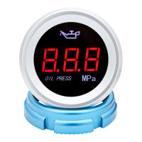 Gauge De Temperatura De Agua 52mm Para Coche Con Pantalla Digital LED Y Función De Alarma Medidor De Nivel De Combustible Voltímetro Y Presión De Aceite - details 3