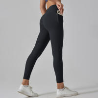 Leggings Para Mujer Con Bolsillos Pantalones De Yoga Para Gimnasio Deporte Fitness De Cintura Alta Control De Abdomen Para Correr Entrenamiento - details 36