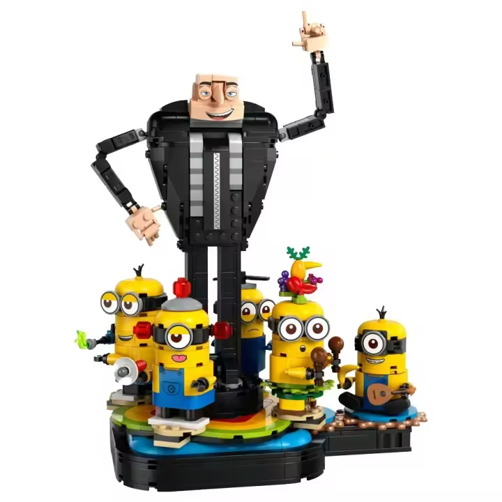 Nuevos Bloques De Construcción De Película 2025 Serie Gru Y Hombre Amarillo Juguete DIY Para Niños Regalos De Cumpleaños Y Navidad - 1