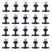 100/10 Piezas De Rojell Plástico Juego De Encimeras De Riega Y Rociador Para Sistema De Riega Y Misting Con Conexiones De Tee - details 8