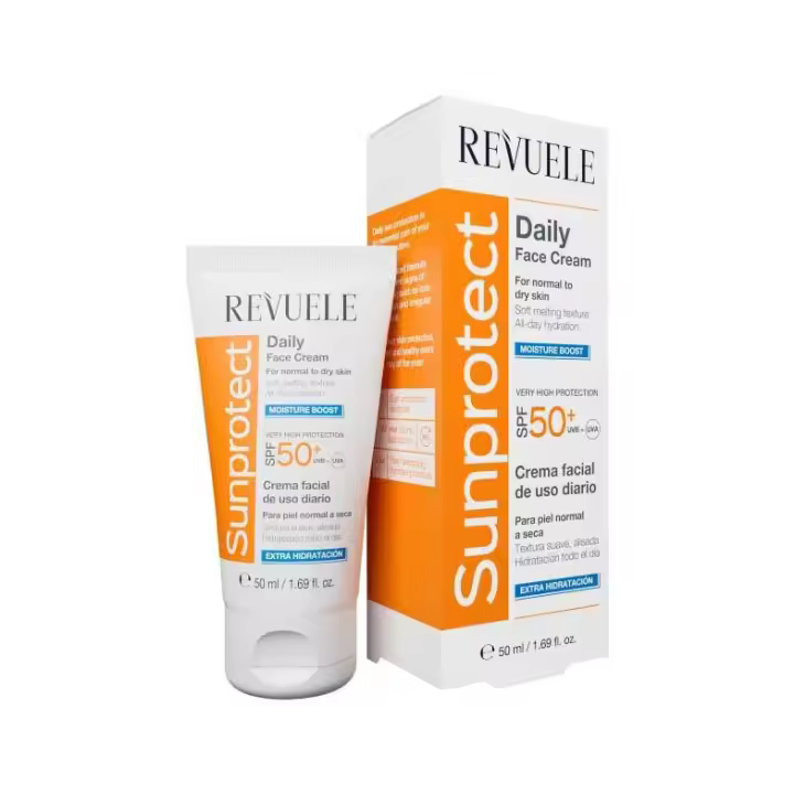 Revuele - Protector Solar Facial Extra Hidratación Sunprotect SPF50+ para Piel Normal a Seca - 1