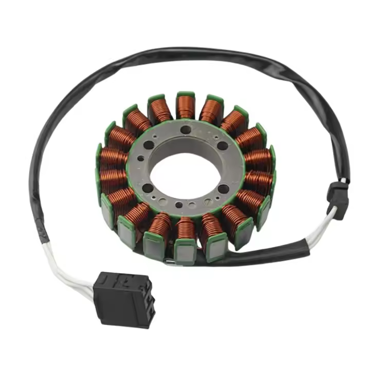 ✅ RajoMotor Alternador compatible con Kawasaki Z800 (2013 2014 2015 2016 2017)  21003-0133 210030133 Alternador para motos, alternador de recambio, generador de corriente para motocicletas, alternador de alto rendimiento, alternador compatible ALT53 - 1