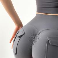 Shorts Deportivos Para Mujer Con Bolsillos High Waist Tights Leggings Fitness Ciclismo Push up Scrunch Ropa De Gimnasio - details 8