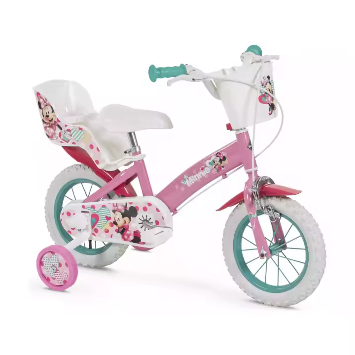 Toimsa ++ Bicicleta infantil Huffy 12" Minnie (12613) - Disney Oficial - 1