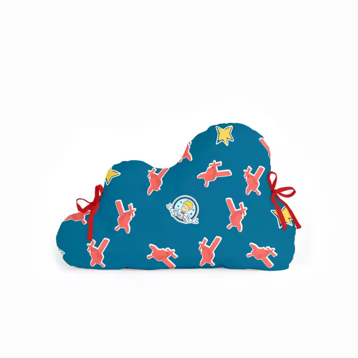 Happyfriday- Son avion Chichonera forma 60x40 cm, Protectores de cuna 100% Algodón, calidad de 150 hilos, Fabricado en España - 1