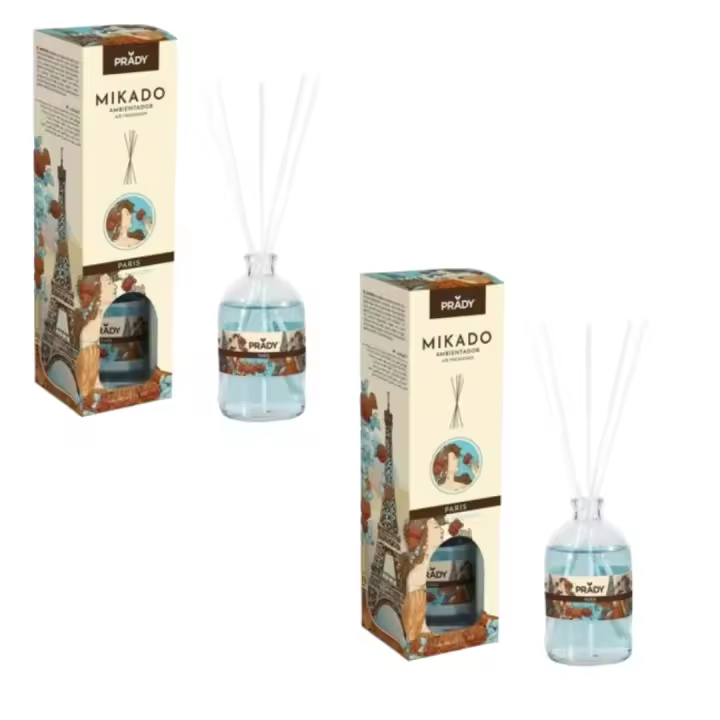 Pack 2 Mikados intensos Paris 100 ML- Prady - 1