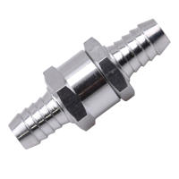 Válvula De Control Unidireccional De Plata Para Automóviles Adecuada Para Gasolina Y Diesel Accesorio Universal Para Coches Barco Helicóptero Fabricado En Aleación De Aluminio - details 21