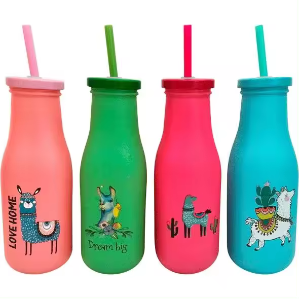 Disok Vaso Llamas Surtido - 12 Unidades - Regalos para Bodas, Cumpleaños y Comuniones - 1