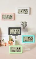 Reloj De Mesa Multifuncional Con Monitor De Temperatura Humedad Y Alarma LCD Digital Para El Hogar Medidor De Humedad Y Temperatura - details 11