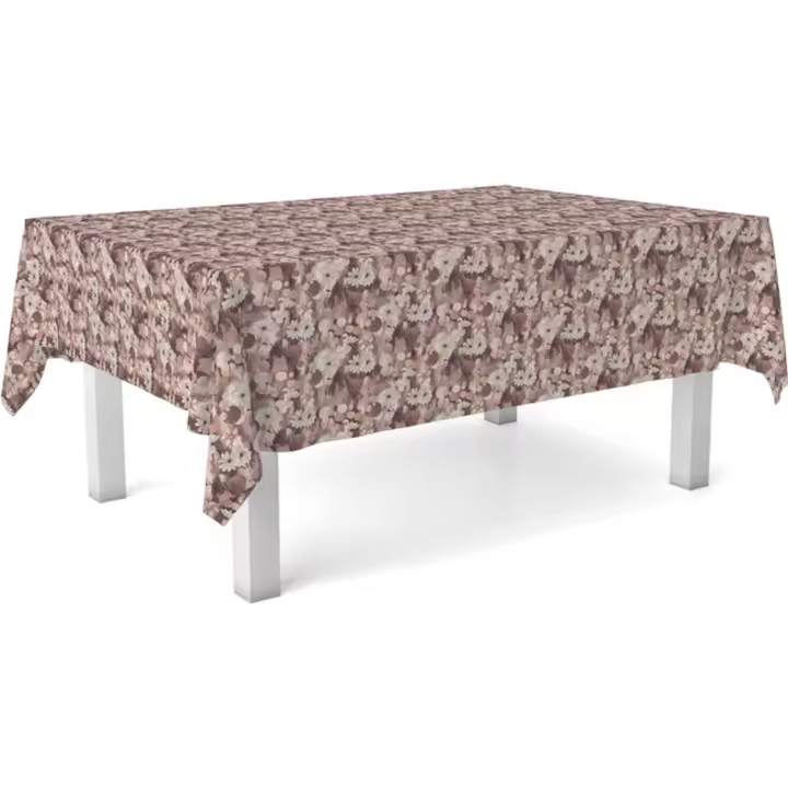 ECOMMERC3  Mantel Hule Mesa Rectangular Tamaño desde 100x140 cm hasta 300x140 cm, Estilo, Durabilidad y Fácil Limpieza para tu Mesa - Mantel Hule Antimanchas e Impermeable - 1